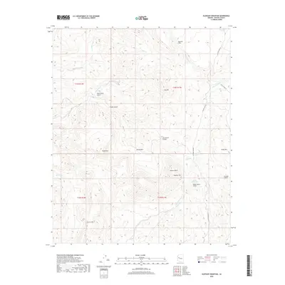 2018 Map of Elephant Mountain, 2018 Print