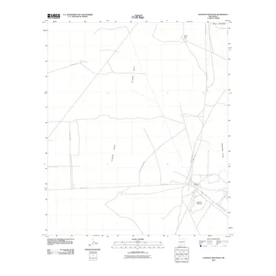 2010 Map of Elephant Mountain, 2010 Print