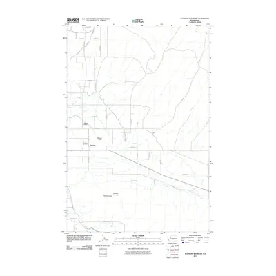 2011 Map of Elephant Mountain, 2011 Print
