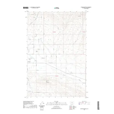 2020 Map of Elephant Mountain, 2020 Print