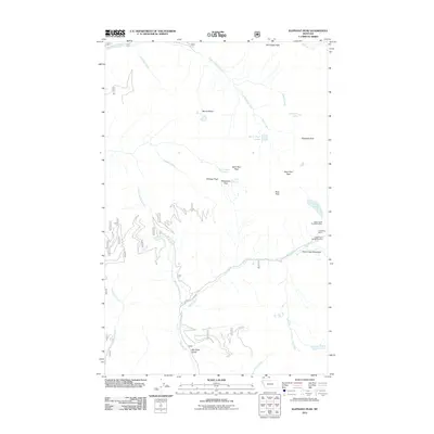 2011 Map of Elephant Peak, 2011 Print