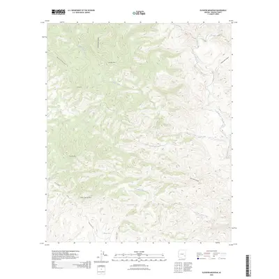 2026 Map of Elevator Mountain, 2026 Print
