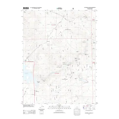 2013 Map of Elevenmile Canyon, 2013 Print