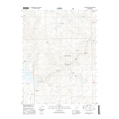 2016 Map of Elevenmile Canyon, 2016 Print
