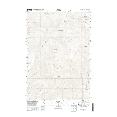 2013 Map of Elevenmile Creek, 2013 Print