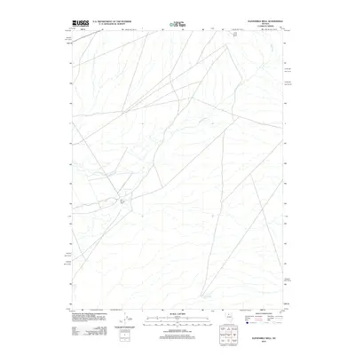 2012 Map of Elevenmile Well, 2012 Print