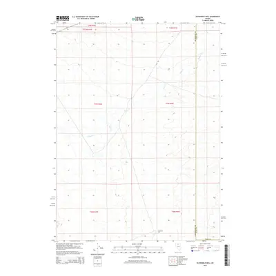 2015 Map of Elevenmile Well, 2015 Print