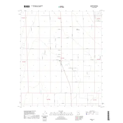 2018 Map of Elfrida, 2018 Print
