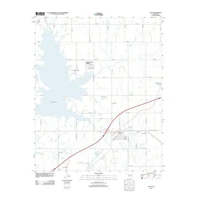 2012 Map of Elgin, 2012 Print