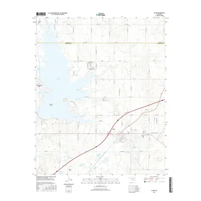 2016 Map of Elgin, 2016 Print