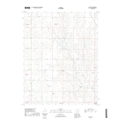 2018 Map of Elgin NE, 2018 Print