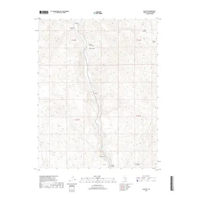 2018 Map of Elgin NE, 2018 Print