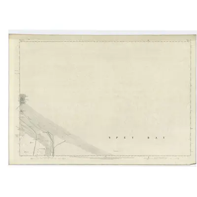 1870 Map of Elgin, Sheet III, 1872 Print
