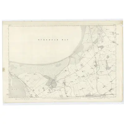 1870 Map of Elgin, Sheet VI, 1872 Print