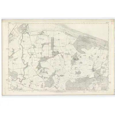 1870 Map of Elgin, Sheet VIII, 1874 Print