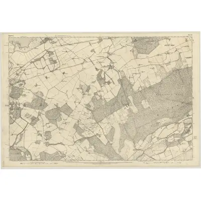 1870 Map of Elgin, Sheet XI, 1874 Print