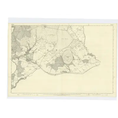 1870 Map of Elgin, Sheet XIX, 1874 Print