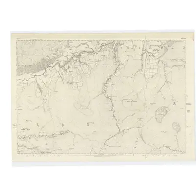 1871 Map of Elgin, Sheet XVII, 1874 Print