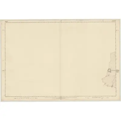1868 Map of Elgin, Sheet XXVIII, 1874 Print