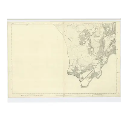 1868 Map of Elgin, Sheet XXXII, 1873 Print