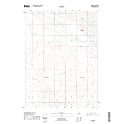 2017 Map of Elgin SW, 2017 Print
