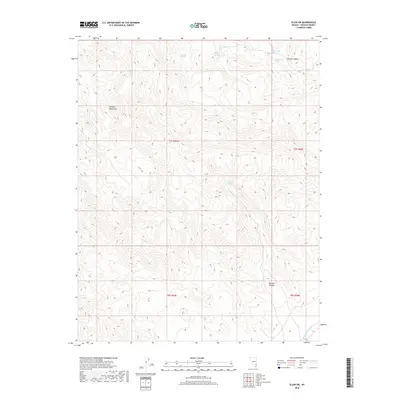 2018 Map of Elgin SW, 2018 Print