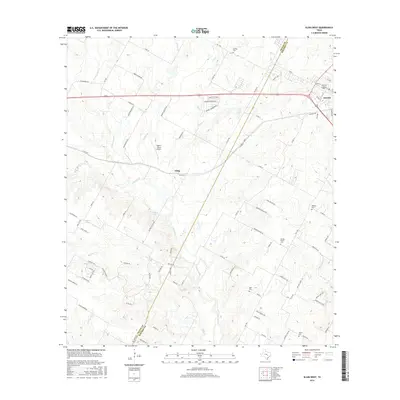 2016 Map of Elgin West, 2016 Print