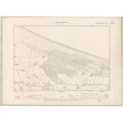1903 Map of Elginshire Sheet VIII.NE, 1906 Print