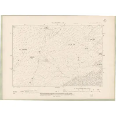 1903 Map of Elginshire Sheet XXII.NE, 1905 Print
