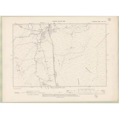 1903 Map of Elginshire Sheet XXIV.SE, 1905 Print