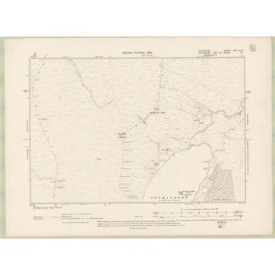 1903 Map of Elginshire Sheet XXIV.SW, 1906 Print