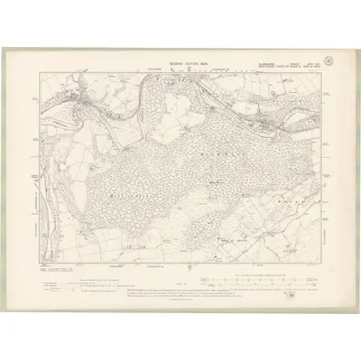 1903 Map of Elginshire Sheet XXVI.NE, 1905 Print