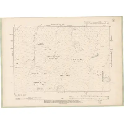 1903 Map of Elginshire Sheet XXVIII.SE, 1906 Print