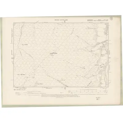 1903 Map of Elginshire Sheet XXXI.SW, 1905 Print