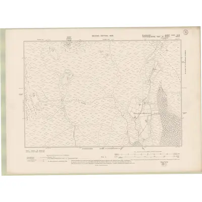 1903 Map of Elginshire Sheet XXXII.NW, 1905 Print