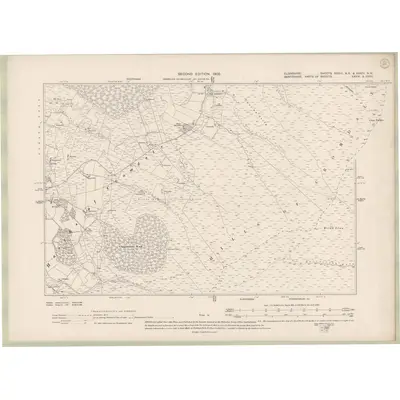 1903 Map of Elginshire Sheet XXXIII.NE & XXXIV.NW, 1905 Print