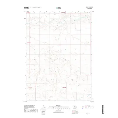 2017 Map of Eli SW, 2017 Print