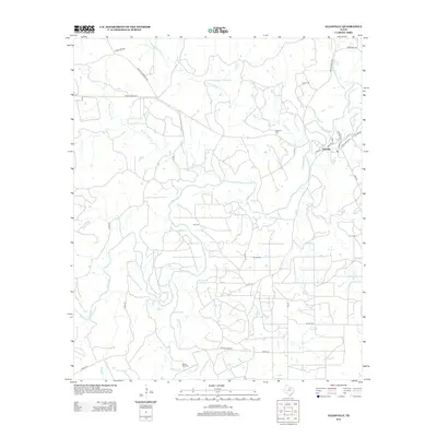 2012 Map of Eliasville, 2012 Print