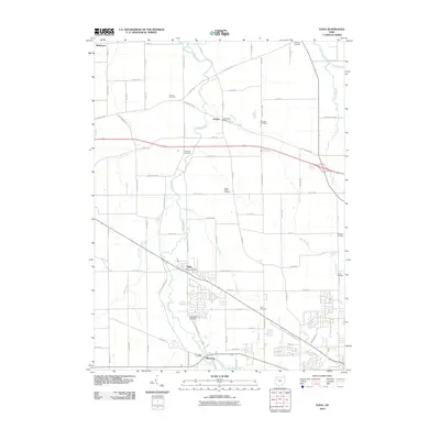 2010 Map of Elida, 2010 Print