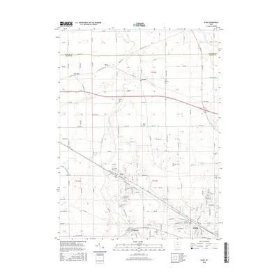 2016 Map of Elida, 2016 Print