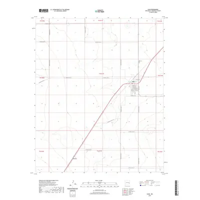 2020 Map of Elida, 2020 Print