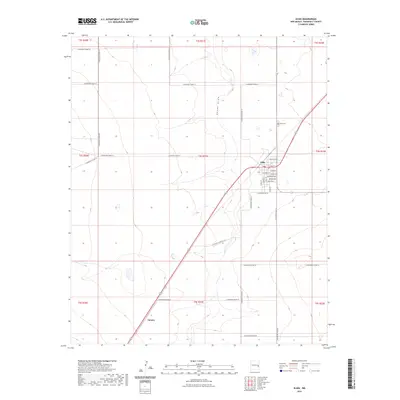 2023 Map of Elida, 2023 Print