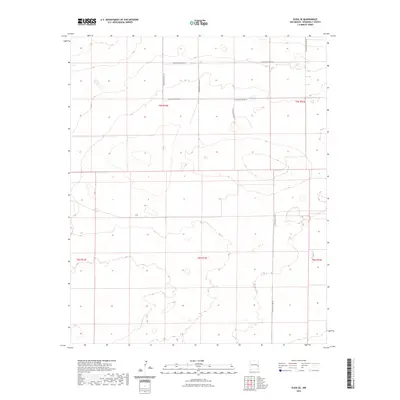 2023 Map of Elida SE, 2023 Print