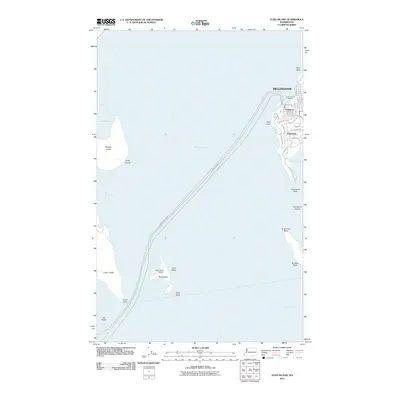 2011 Map of Eliza Island, 2011 Print
