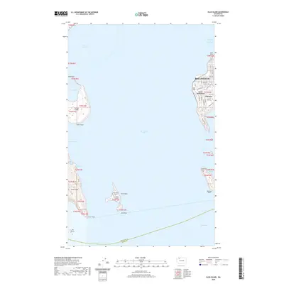 2020 Map of Eliza Island, 2020 Print