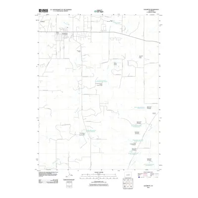 2010 Map of Elizabeth, 2010 Print