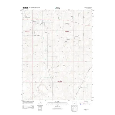 2013 Map of Elizabeth, 2013 Print