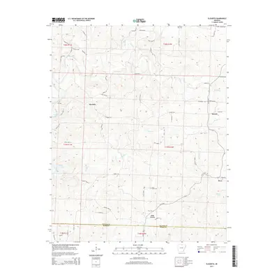 2014 Map of Elizabeth, 2014 Print