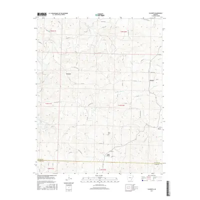 2017 Map of Elizabeth, 2017 Print
