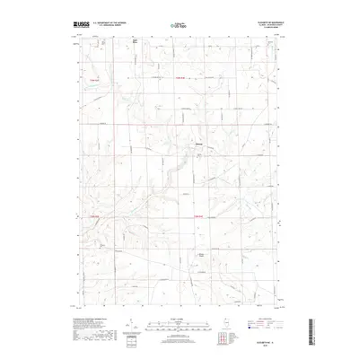2018 Map of Elizabeth NE, 2018 Print